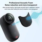 For Insta360 GO 3 / 3S PULUZ 6pcs Noise Reduction Windshield Foam Gasket, For Insta360 GO 3 / 3S