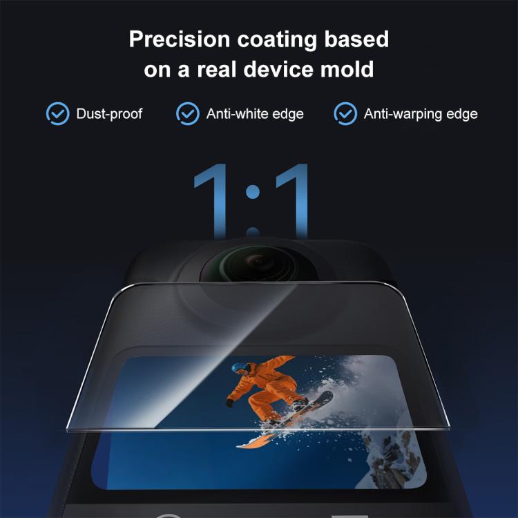 For DJI Osmo 360 PULUZ Screen Explosion-proof Tempered Glass Films, Screen Film