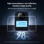 For DJI Osmo 360 PULUZ Screen Explosion-proof Tempered Glass Films, Screen Film