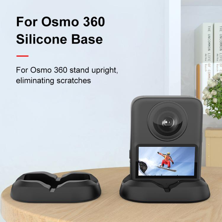 For DJI Osmo 360 PULUZ Silicone Base Stand, For DJI Osmo 360 Desktop Silicone Base