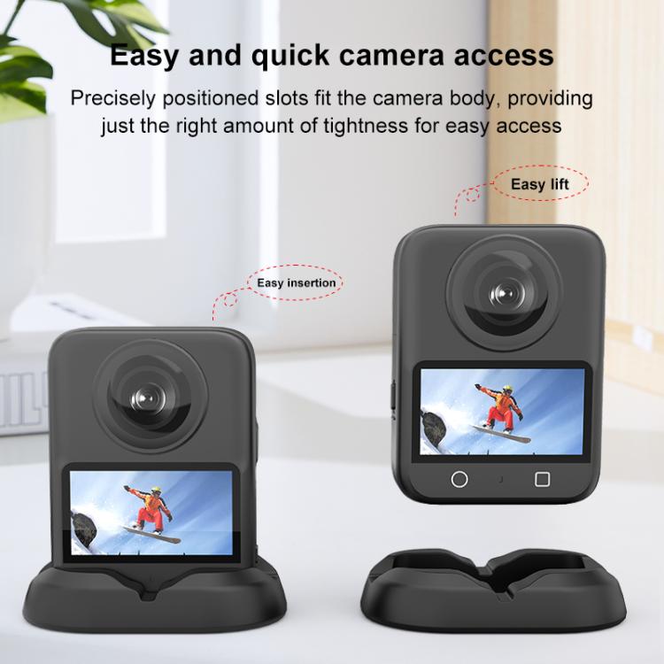 For DJI Osmo 360 PULUZ Silicone Base Stand, For DJI Osmo 360 Desktop Silicone Base