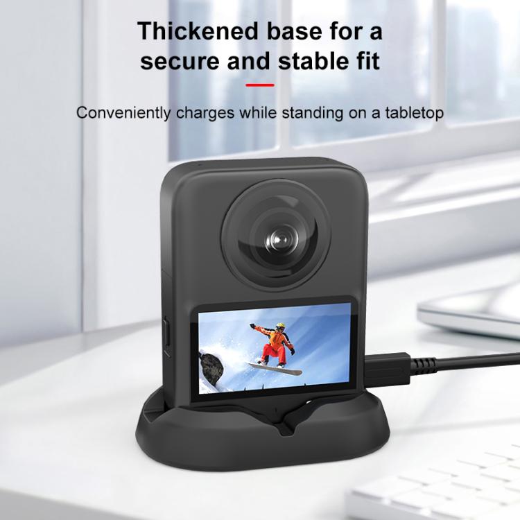 For DJI Osmo 360 PULUZ Silicone Base Stand, For DJI Osmo 360 Desktop Silicone Base