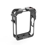 For DJI Osmo 360 Aluminum Alloy Protective Cage Expansion Frame with Lens Cover, Protective Cage – Aluminum Alloy