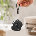 For Insta360 GO Ultra PULUZ Body Silicone Protective Cover with Lens Cap & Lanyards, Protective Cover (Black), Protective Cover (Red), Protective Cover (White) Protective Cover (Black) Black
