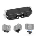 For Insta360 GO Ultra PULUZ Magnetic Aluminum Alloy Quick Release Base Mount, For Insta360 GO Ultra Aluminum Alloy For Insta360 GO Ultra Aluminum Alloy