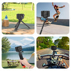 For Insta360 GO Ultra PULUZ Magnetic Aluminum Alloy Quick Release Base Mount, For Insta360 GO Ultra Aluminum Alloy
