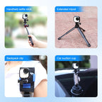 For Insta360 GO Ultra PULUZ PC Plastic Frame Adapter Base Mount, Plastic Frame