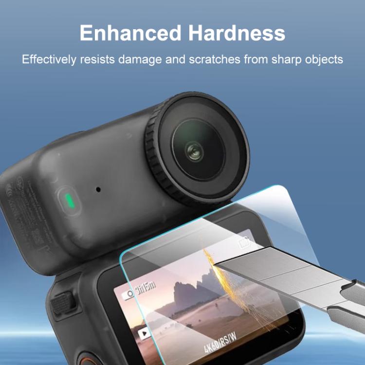 For DJI Osmo Nano PULUZ Tempered Glass Screen Film with Lens Hydrogel Film, For DJI Osmo Nano