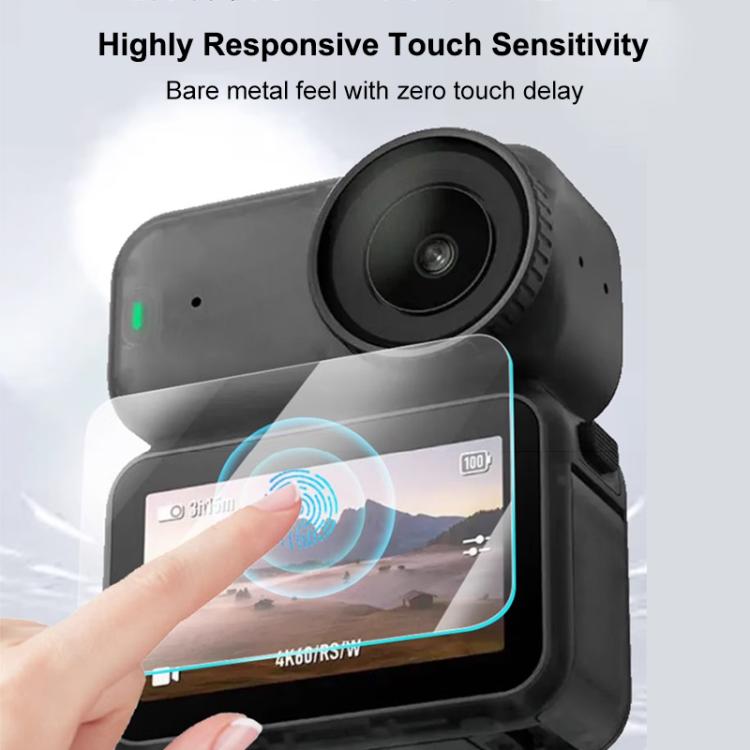 For DJI Osmo Nano PULUZ Tempered Glass Screen Film with Lens Hydrogel Film, For DJI Osmo Nano