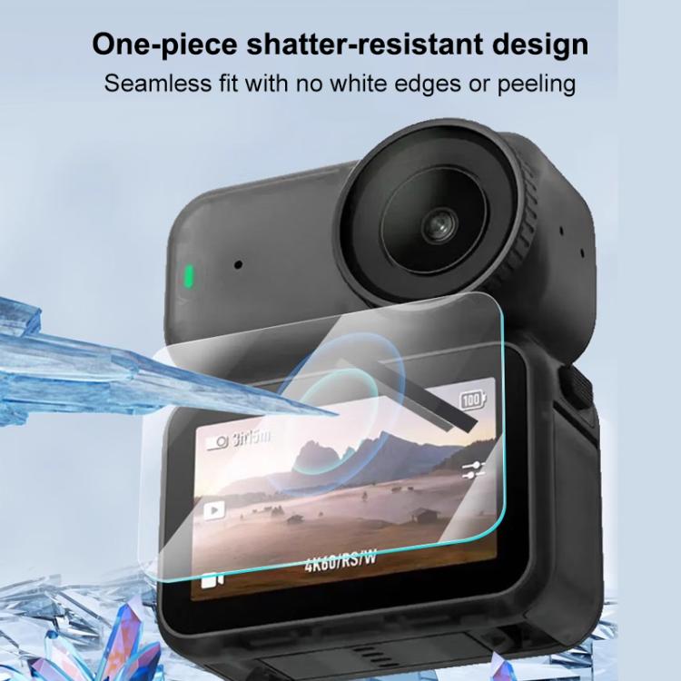 For DJI Osmo Nano PULUZ Tempered Glass Screen Film with Lens Hydrogel Film, For DJI Osmo Nano