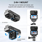 For DJI Osmo Nano PULUZ Magnetic Metal Quick Release Base Mount