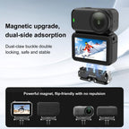 For DJI Osmo Nano PULUZ Magnetic Metal Quick Release Base Mount