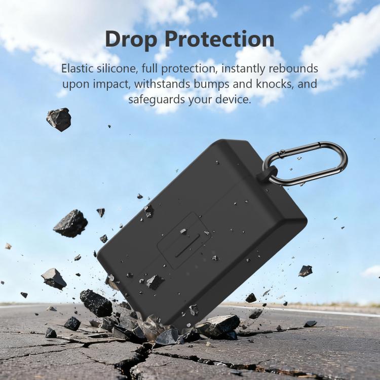 For DJI Mic 3 PULUZ Charging Case Silicone Scratch-proof Protective Cover, For DJI Mic 3