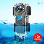 For Insta360 One RS 1-Inch 360 Edition 40m Underwater Waterproof Housing Case – Waterproof, Tempered Glass Default Title