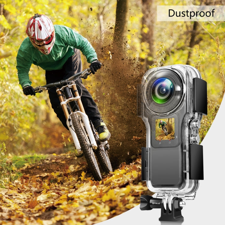 For Insta360 One RS 1-Inch 360 Edition 40m Underwater Waterproof Housing Case – Waterproof, Tempered Glass