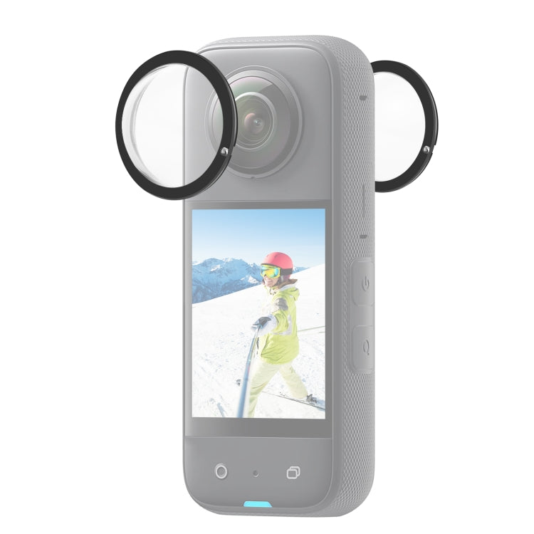 For Insta360 X3 PULUZ Lens Guard PC Protective Cover, Lens Guard PC Cover Lens Guard PC Cover