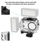 For DJI Osmo Action 5 Pro / 3 / 4 PULUZ 60m Underwater Waterproof Housing Diving Case with Cold Shoe & Buckle Basic Mount & Screw, For DJI Osmo Action 3 / 4 Waterproof Case