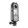 For Insta360 X3 PULUZ Cold Shoe PC Plastic Protective Frame with Adapter Mount & Screw, PC Frame PC Frame