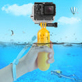 PULUZ Floating Handle Bobber Hand Grip with Strap for GoPro, Insta360, DJI and Other Action Cameras, Bobber Hand Grip Bobber Hand Grip