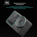 For DJI Osmo Action 3 PULUZ 3-in-1 Lens Front and Back Screen Tempered Glass Explosion-proof Film, For DJI Osmo Action 3