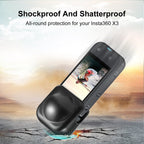 For Insta360 X3 PULUZ Silicone Protective Lens Cover, Silicone Lens Cover