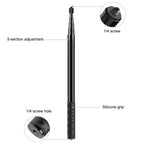 PULUZ 157cm Metal Selfie Stick Monopod for Insta360 One RS / X2 / X3 / X4 / DJI Osmo 360, 150cm Monopod