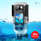 For Insta360 X3 30m Underwater Waterproof Housing Case, 30m Waterproof Case – Waterproof