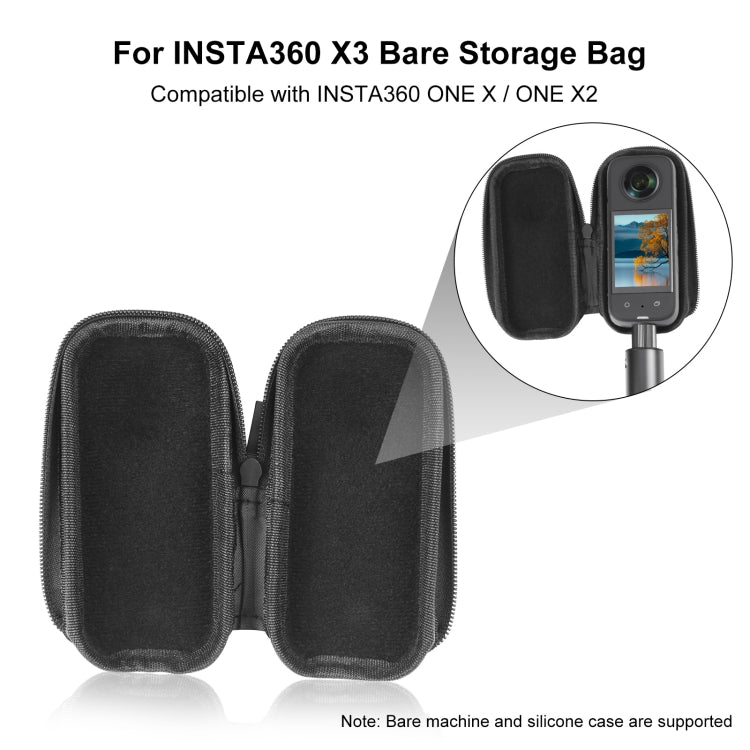 For Insta360 X3 / X4 Air / ONE X2 PULUZ Camera Portable Case Box Storage Bag, For Insta360 X3 Box Case