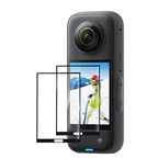 For Insta360 X3 PULUZ 2pcs Curved HD Screen Film, For Insta360 X3 For Insta360 X3