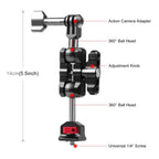 PULUZ Magic Arm Multi-way Ball Aluminum Alloy Mount, Magic Arm