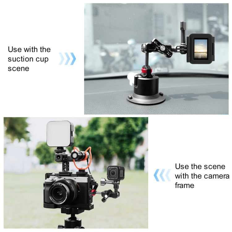PULUZ Magic Arm Multi-way Ball Aluminum Alloy Mount, Magic Arm