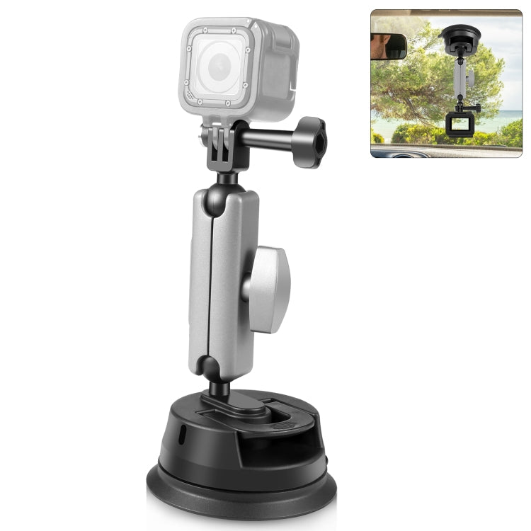 PULUZ Car Suction Cup Arm Mount with Mount Adapter & Long Screw, Suction Cup Mount Suction Cup Mount