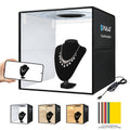 PULUZ 40cm Folding Portable Ring Light PD20W Quick Charge USB Photo Lighting Studio Shooting Tent Box with 6 x Color Backdrops, Size: 40cm x 40cm x 40cm Default Title