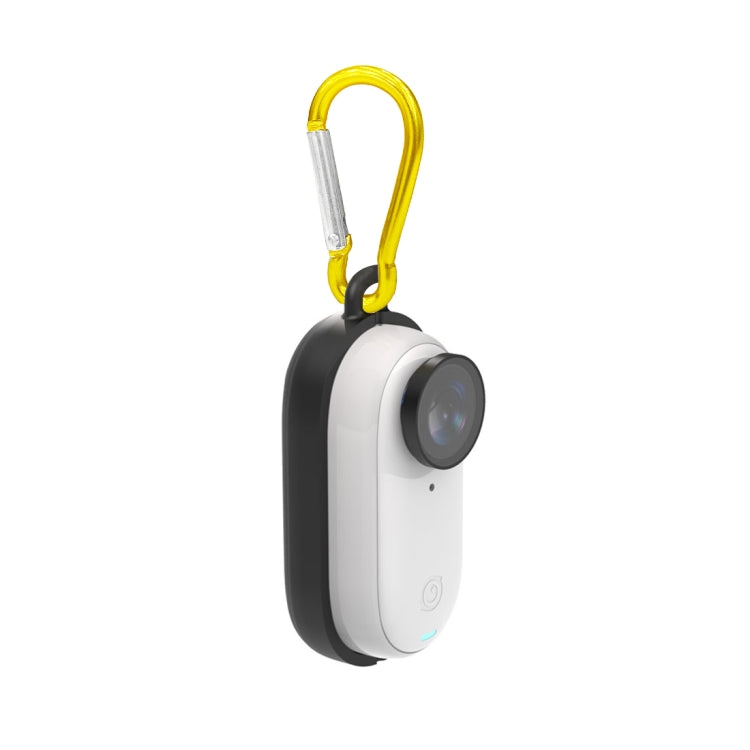 For Insta360 GO 3 Body Magnetic Plastic Protective Frame Cage with Carabiner, Magnetic Frame with Carabiner – Lanyard, Magnetic