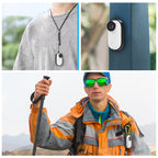 For Insta360 GO 3 Body Magnetic Plastic Protective Frame Cage with Carabiner, Magnetic Frame with Carabiner – Lanyard, Magnetic