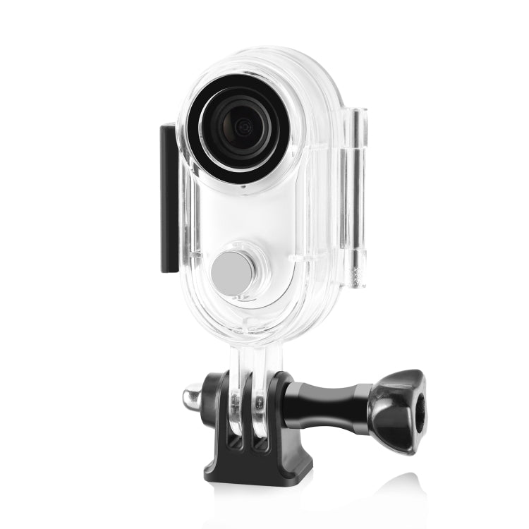 For Insta360 GO 3 40m Underwater Waterproof Housing Case with Base Adapter & Screw, 40m Waterproof Housing Case – Waterproof, Tempered Glass