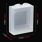 Plastic Transparent Battery Storage Box for GoPro AHDBT-901/BT-801/BT-501/BT-401/BT-301 Battery, AHDBT-901/BT-801/BT-501 – Durable Build, Easy to Use