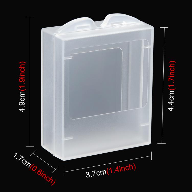 Plastic Transparent Battery Storage Box for GoPro AHDBT-901/BT-801/BT-501/BT-401/BT-301 Battery, AHDBT-901/BT-801/BT-501 – Durable Build, Easy to Use