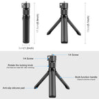 For Insta360 X3 PULUZ Rotary Handle Desktop Tripod Stand, Desktop Tripod Stand