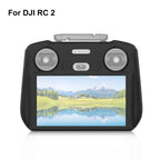 For DJI Mini 4 Pro / Air 3 Remote Control / DJI RC 2 with Screen PULUZ Silicone Protective Case, For DJI RC 2 For DJI RC 2 Black