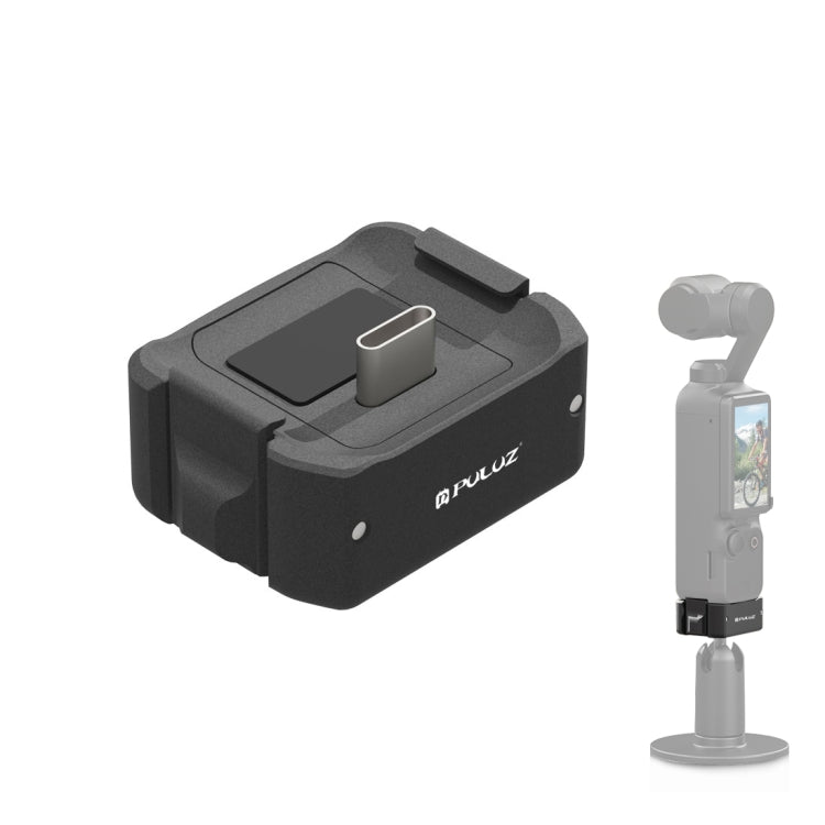 For DJI OSMO Pocket 3 USB-C / Type-C Dock Desktop Charging Base Aluminum Alloy Bracket, Desktop Charging Base – Aluminum Alloy Desktop Charging Base
