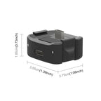 For DJI OSMO Pocket 3 USB-C / Type-C Dock Desktop Charging Base Aluminum Alloy Bracket, Desktop Charging Base – Aluminum Alloy