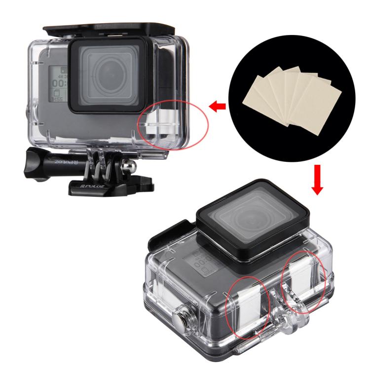 12 PCS Professional Reusable Anti-Fog Inserts for GoPro HERO10 Black / HERO9 Black / HERO8 Black /HERO7 /6 /5, DJI Osmo Action, Xiaoyi and Other Action Cameras, Anti-Fog Inserts – Durable Build, Easy to Use