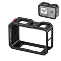 For DJI Osmo Action 5 Pro / 4 / 3 PULUZ All-inclusive Aluminum Alloy Cage Expansion Adapter Frame with Lens Cover, For DJI Osmo Action 5 Pro / 4 / 3 For DJI Osmo Action 5 Pro 4 3
