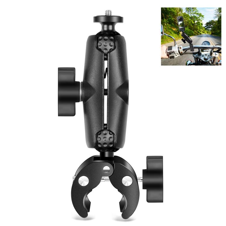 PULUZ Motorcycle Crab Clamp Handlebar Fixed Mount Holder for GoPro and Other Action Cameras, Crab Clamp Mount Crab Clamp Mount