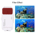 PULUZ 45m/147ft Waterproof Diving Case Photo Video Taking Underwater Housing Cover for iPhone 17 Pro / 17 / Air / 16 / 16 Pro / 15 / 15 Pro, Galaxy, Huawei, Xiaomi, Google Android OTG Smartphones with Type-C Port, Universal Case for Type-C Port Phones