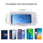 PULUZ 45m/147ft Waterproof Diving Case Photo Video Taking Underwater Housing Cover for iPhone 17 Pro / 17 / Air / 16 / 16 Pro / 15 / 15 Pro, Galaxy, Huawei, Xiaomi, Google Android OTG Smartphones with Type-C Port, Universal Case for Type-C Port Phones