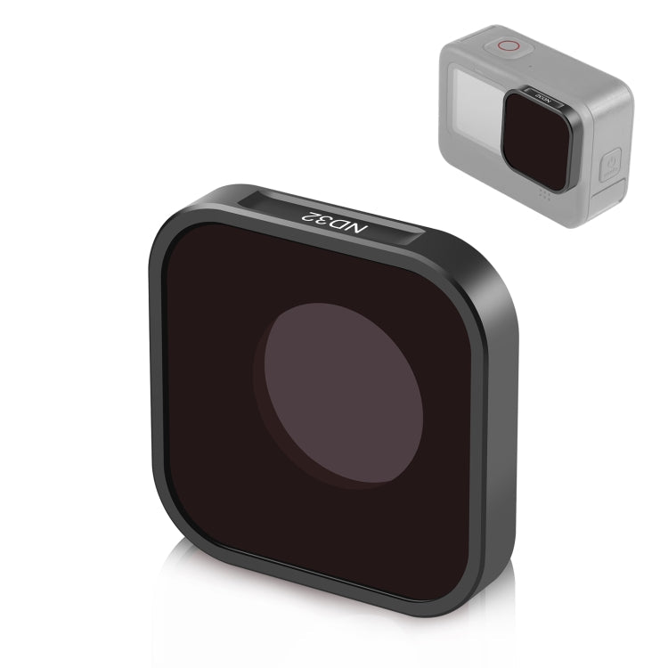PULUZ Action Camera ND32 Lens Filter For GoPro Hero11 Black / Hero11 Black mini / HERO10 Black / HERO9 Black, ND32 ND32