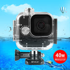 For GoPro Hero11 Mini Black PULUZ 40m Waterproof Housing Protective Case with Buckle Basic Mount & Screw, For GoPro Hero11 Black Mini For GoPro Hero11 Black Mini
