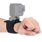 PULUZ Adjustable Wrist Strap Mount for GoPro, Insta360, DJI and Other Action Cameras, Strap Length: 28.5cm, Wrist Strap Wrist Strap